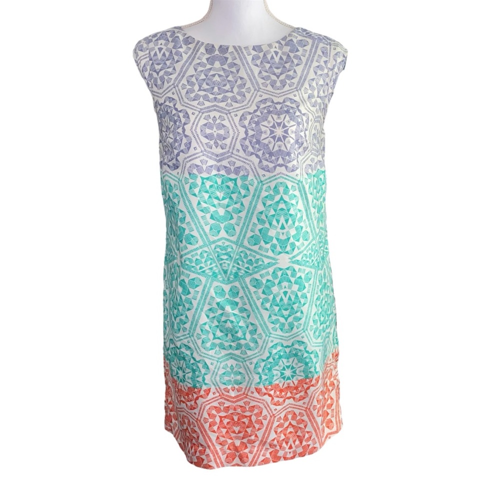 The Limited Sleeveless Floral Print Dress| The Limited Mosaic Print Dress